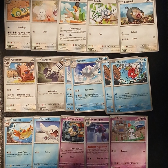 Pokemon Trading Cards Multi-Color Holo Collection - Blue Purple Gold Silver  - ilac.rochib.com